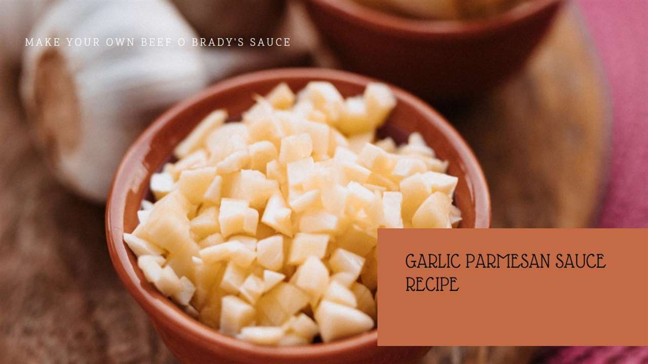 Beef O’ Brady’s Garlic Parmesan Sauce Recipe